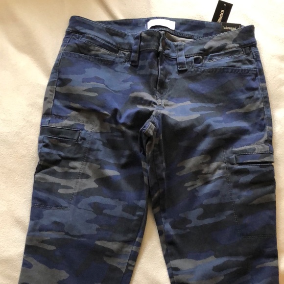 Blue cargo pants - Picture 4 of 5